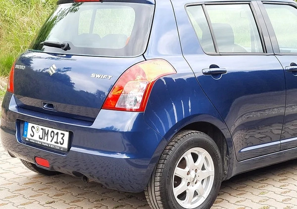 Suzuki Swift cena 13900 przebieg: 173606, rok produkcji 2008 z Swarzędz małe 781